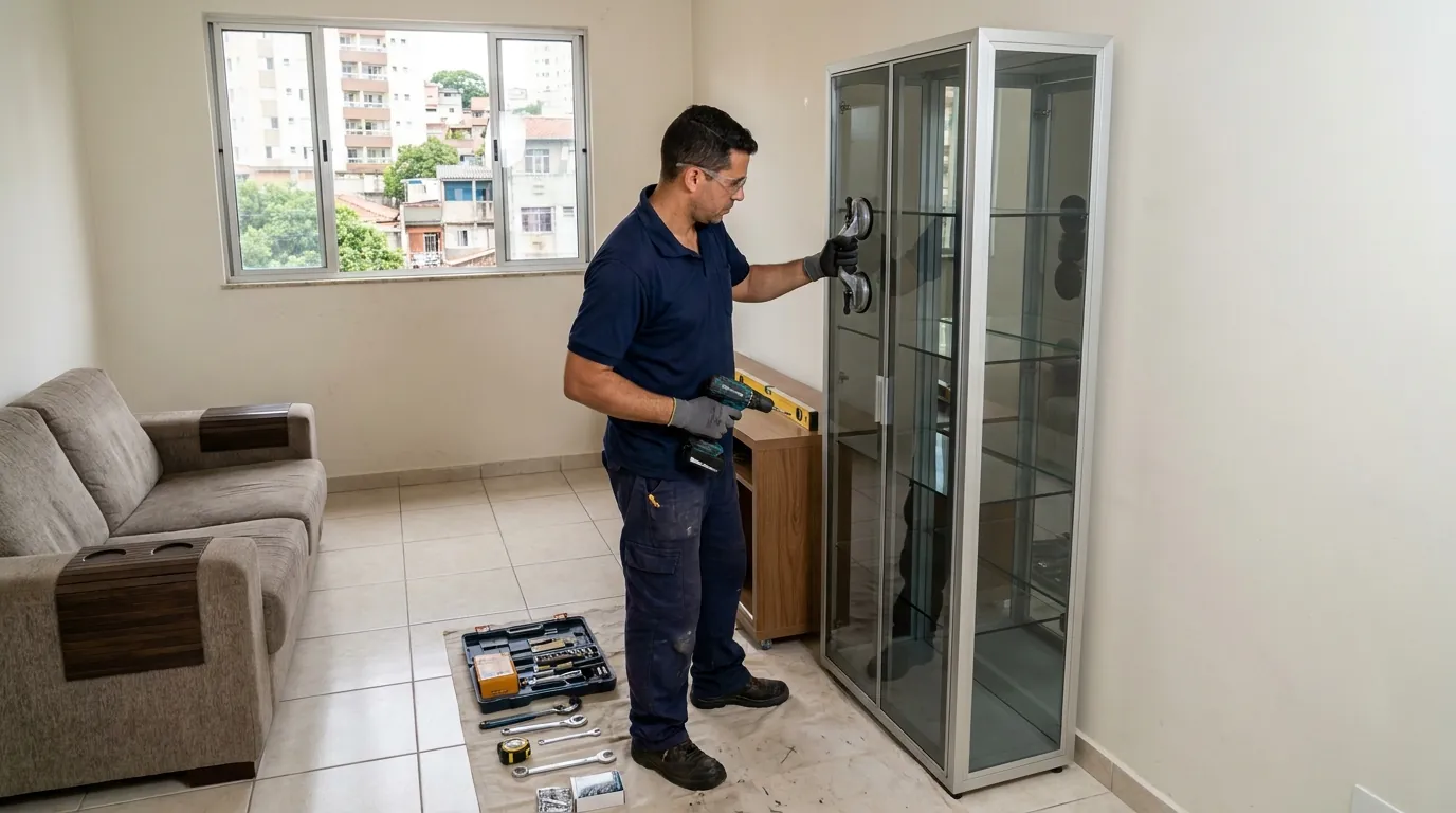 Móveis planejados em vidro em Canoas