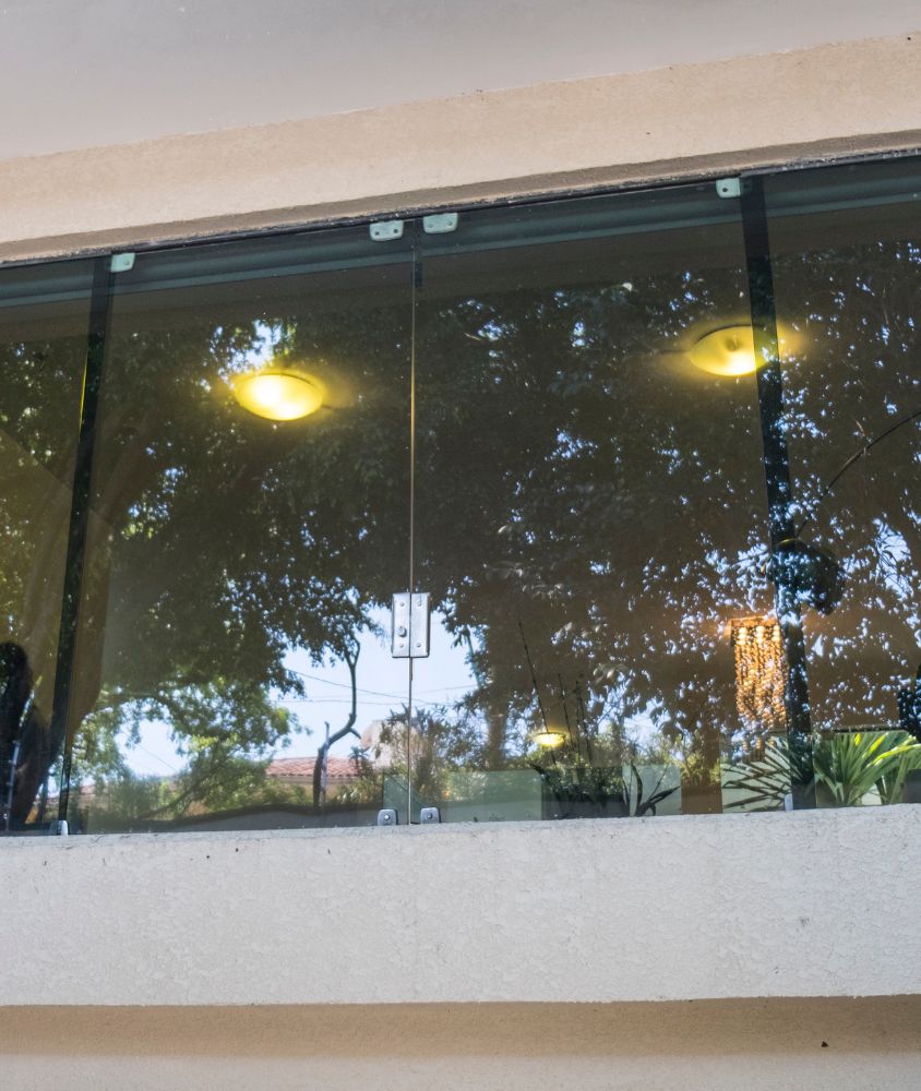 janela de vidro em Canoas